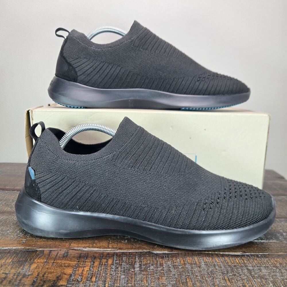 Vessi Everyday Move Slip On Mens Size 11 Waterproof Shoes Sneakers Onyx Black